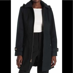 MK forest green coat